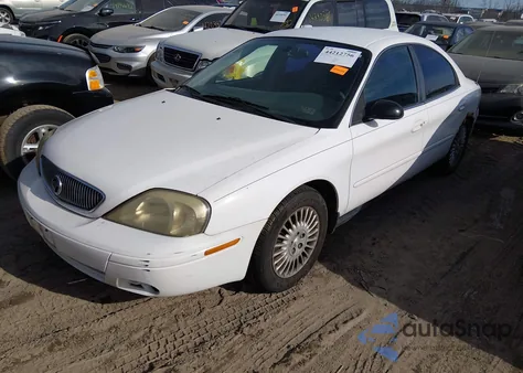 2004 Mercury Sable Gs z USA, uszkodzony, nr VIN 1MEFM50U44G608727